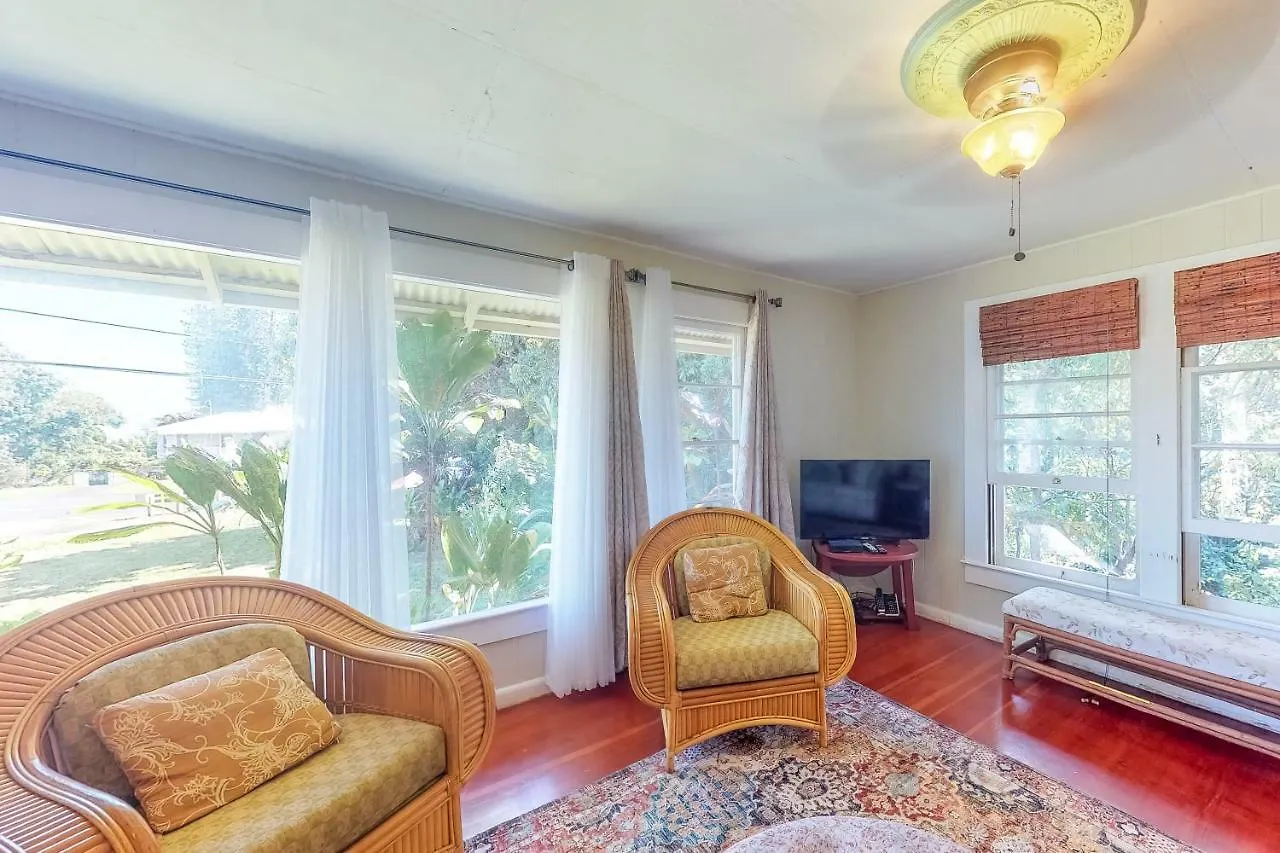 Hamakua Hale Ohana Country Retreat Papaikou Tatil Evi
